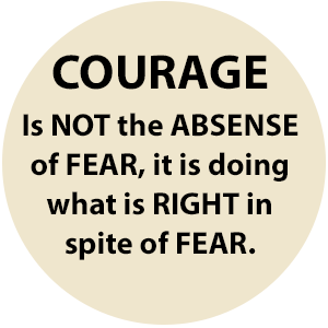 This is the Time to Call up Courage
